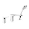 Смеситель для ванны Gessi Rilievo (59037-031) Для ванны Хром