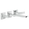 Настенный смеситель для раковины Gessi Rilievo (59090-031) Для раковины Хром
