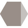 Плитка Ornamenta Electra Triangle Taupe Hexagon D40 (EL40TT) Ornamenta Для кухни, Для общественных помещений, Для жилых помещений, Для ванной