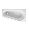 Ванна акриловая Riho Delta Left Plug & Play 160x80 (B069007005) Riho Угловые асимметричные