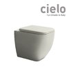 Унітаз підлоговий Безободковий Cielo Shui Comfort, світло-сірий (SHCOVAKTR-PM) Підлогові 