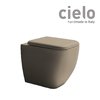 Унитаз напольный безободковый Cielo Shui Comfort, бежевый (SHCOVAKTR-AV) Напольные 