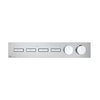Термостатичний змішувач на 4 споживача Gessi Hi-Fi (63016-031) Для ванни, Для душа Хром