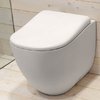 Унитаз напольный Cielo Fluid, white (FLVA) Напольные 
