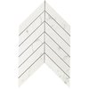 Плитка Atlas Concorde Marvel Stone Carrara Pure Chevron Wall 30,5 * 25 (9SCA) Atlas Concorde Для кухні, Для громадських приміщень, Для житлових приміщень, Для ванної