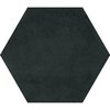 Плитка Ornamenta Medley Solid Black Hexagon D25 (ME25B) Ornamenta Для кухні, Для громадських приміщень, Для житлових приміщень, Для ванної