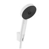 Душевой набор Hansgrohe Pulsify Select с душевым шлангом 125 см, белый матовый (24302700) Душевые наборы Белый матовый