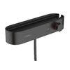 Термостатичний змішувач для душу Hansgrohe ShowerTablet Select, чорний матовий (24360670) Для душа Чорний матовий