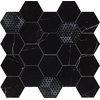 Плитка Piemme Valentino Majestic Hexagon Royal Nero Lev 34*36 (02613) Для кухни, Для общественных помещений, Для жилых помещений, Для ванной