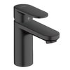 Змішувач Hansgrohe Vernis Blend 100 для раковини зі зливним набором, чорний матовий (71551670) Для раковини Чорний матовий