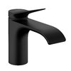 Змішувач для раковини Hansgrohe Vernis Vivenis 80, чорний матовий (75013670) Для раковини Чорний матовий