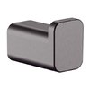 Крючок Hansgrohe AddStoris, черный-хром матовый (41742340) Крючки, Крючки для халатов и полотенец Hansgrohe