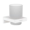 Стакан для зубных щеток Hansgrohe AddStoris, белый матовый (41749700) Стаканы для зубных щеток Hansgrohe