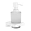 Дозатор рідкого мила Hansgrohe AddStoris, білий матовий (41745700) Дозатори рідкого мила Hansgrohe