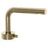 Смеситель для раковины Fantini Aboutwater AF/21, Matt British Gold PVD (27 P6 A004WF) Для раковины Золото