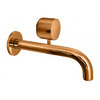 Смеситель для раковины настенный Fantini Aboutwater AF/21, Matt Copper PVD (27 P9 A613B+A613A) Для раковины Медь