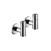 Вентиль угловой с фильтром Fantini Aboutwater AA/27, сталь (91 93 8364) Fantini Коллекция Aboutwater AA/27 