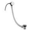 Слив-перелив для ванн Fantini Aboutwater AL/23, хром (91 02 W002) Для ванн Скрытая часть