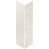 Плитка Piemme Valentino Uniquestone Silk Chevron Nat/Ret 10 * 53 (01792) Для кухні, Для громадських приміщень, Для житлових приміщень, Для ванної