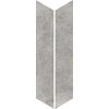Плитка Piemme Valentino Uniquestone Titanium Chevron Nat/Ret 10*53 (01795) Для кухни, Для общественных помещений, Для жилых помещений, Для ванной
