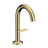 Змішувач для раковини Axor One, Polished Gold Optic (48010990) Для раковини Золото