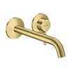 Змішувач для раковини Axor One 220 мм, Brushed Brass (48120950) Для раковини Латунь