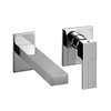 Змішувач для раковини настінний Fantini AR / 38, хром (38 02 E211SB + D013A + 38 02 3348) Для раковини Хром