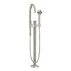 Напольный смеситель для ванны Axor One, Stainless Steel Optic (48440800) Для ванны Нерж. сталь