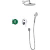 Термостатична Душова система Hansgrohe Crometta S, хром (27958000) Душові стійки Хром