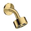 Верхний душ Axor One 75 мм 1jet EcoSmart, Polished Gold Optic (48490990) Верхние души Золото
