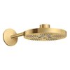 Верхний душ Axor One 280 мм 2jet, Brushed Gold Optic (48492250) Верхние души Золото