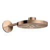 Верхний душ Axor One 280 мм 2jet, Polished Red Gold (48492300) Верхние души Красное золото