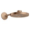 Верхній душ Axor One 280 мм 2jet, Brushed Red Gold (48492310) Верхні душі Червоне золото