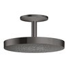 Верхний душ Axor One 280 мм 1jet, Brushed Black Chrome (48493340) Верхние души Хром-черный