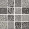 Плитка Lea Ceramiche Concreto and Zoom Decoro Zoom ZOOM MIX 20 Nat 20*20 (LGLC3Z0) Lea Ceramiche Для кухни, Для ванны, Для общественных помещений, Для жилых помещений