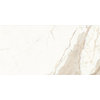 Плитка Ariostea Ultra Marmi Bianco Calacatta LEVIGATO SILK 75x37.5 (UM6SK37536) Для кухни, Для общественных помещений, Для жилых помещений, Для ванной
