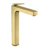 Смеситель для раковины 280 мм Axor Citterio, Brushed Brass (39021950) Для раковины Латунь