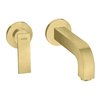 Смеситель для раковины Axor Citterio, Brushed Brass (39121950) Для раковины Латунь