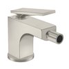 Смеситель для биде Axor Citterio, Stainless Steel Optic (39214800) Для биде Нерж. сталь