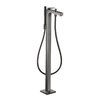Напольный смеситель для ванны Axor Citterio, Polished Black Chrome (39440330) Для ванны Хром-черный