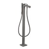 Підлоговий змішувач для ванни Axor Citterio, Brushed Black Chrome (39440340) Для ванни Хром-чорний