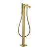 Напольный смеситель для ванны Axor Citterio, Polished Gold Optic (39440990) Для ванны Золото