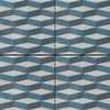 Плитка Mutina Azulej Cubo Grigio 20x20 (PUA25) Для кухні, Для громадських приміщень, Для житлових приміщень, Для ванної