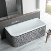 Ванна акриловая Radaway Arania 180x85 с ножками и сифоном (WA1-46-180x085U) Radaway Прямоугольные