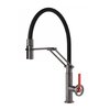 Смеситель для кухни Gessi Kitchen OFFICINE, полированный черный (60205-126) Для кухни Черный