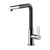 Смеситель для кухни Gessi Kitchen HELIUM, матовый черный/хром (50103-399) Для кухни Хром-черный