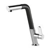 Смеситель для кухни Gessi Kitchen INCLINE, матовый черный/хром (50007-399) Для кухни Хром-черный