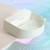 Керамічна раковина 34 см Laufen Sonar, білий (H8123400001121) На стільницю, На тумбу 