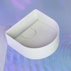 Керамическая раковина 34 см Laufen Sonar, белый (H8123410001121) На столешницу, На тумбу Овальные