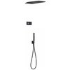 Электронный душевой комплект скрытого монтажа Tres Slim Exclusive SHOWER TECHNOLOGY, черный матовый (09288551NM) Душевые комплекты (системы) Черный матовый